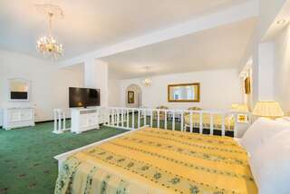 Отель Aurelius Imparatul Romanilor Пояна-Брашов Представительский двухместный номер с 2 кроватями размера «king-size» и балконом-2